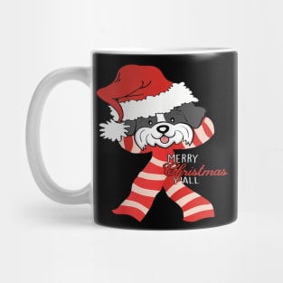 Merry Christmas Y'all Santa Shih Tzu Dog Xmas Lover Gift Mug